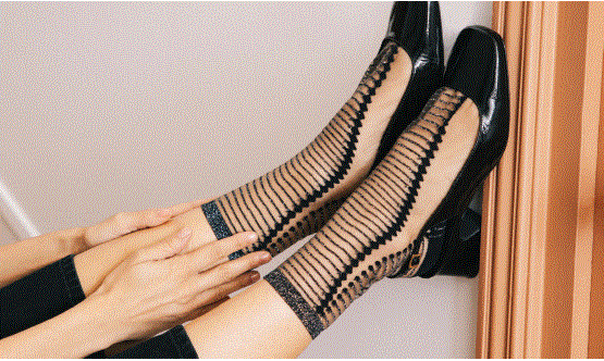 Chaussettes transparentes, Atelier st eustache