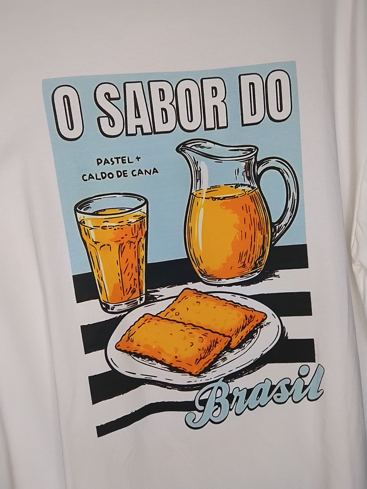 T-shirt "O Sabor do Brasil" · Col rond · Manches courtes · T44-52