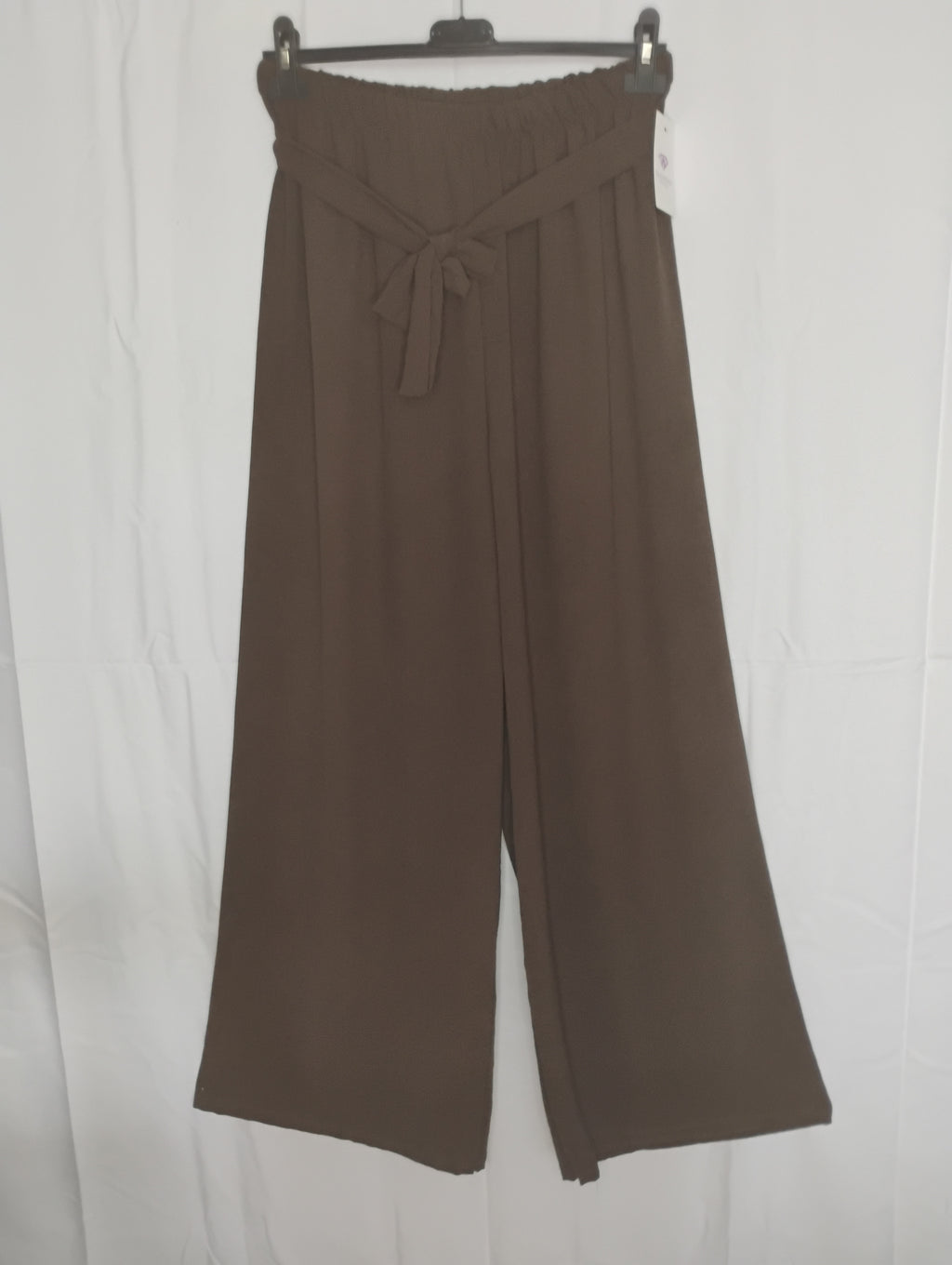 Flowing palazzo trousers · 7 colours · One size 10-18
