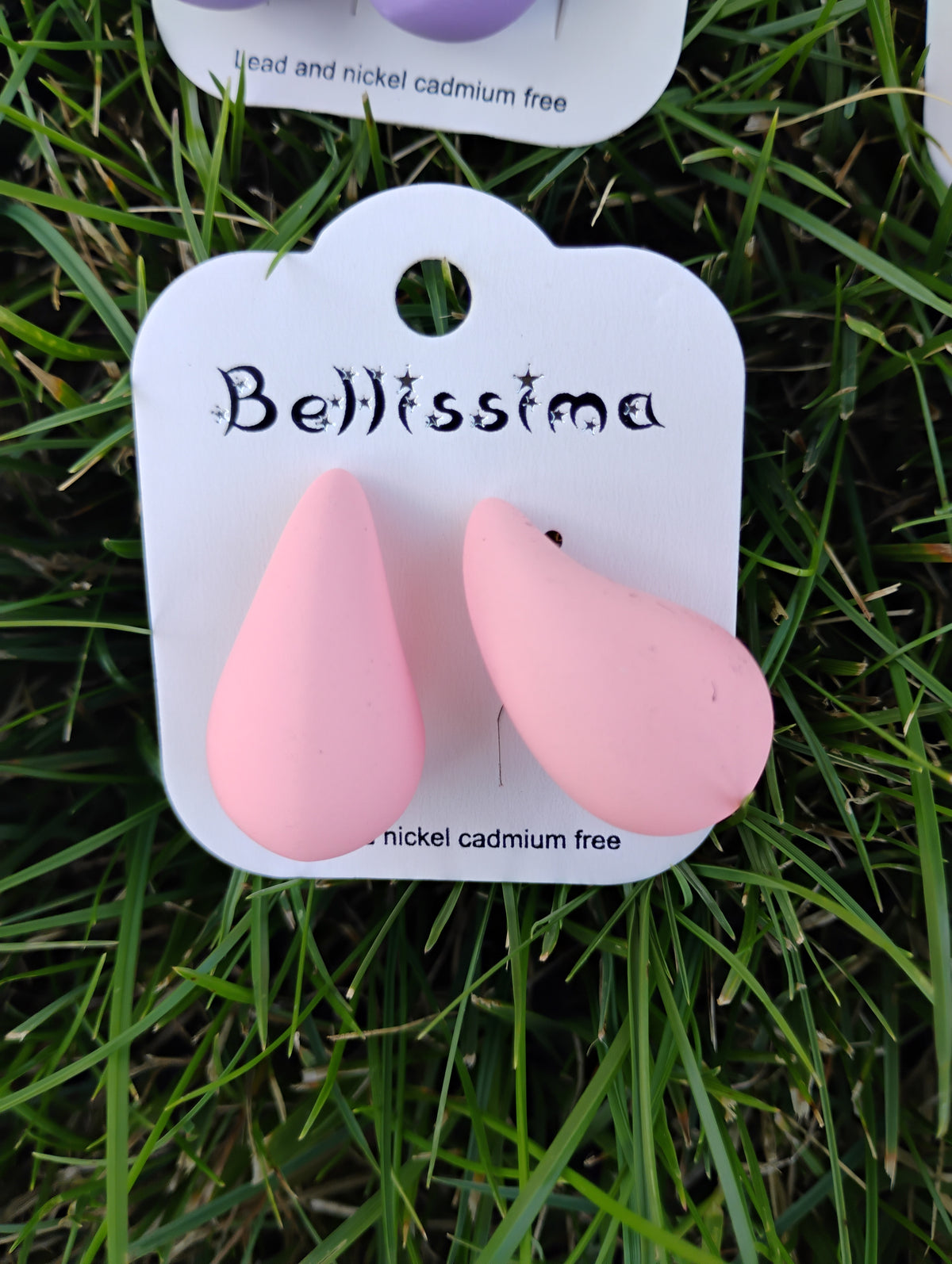 Boucles d'oreilles goutte · Effet mat vif · 8 couleurs · 3 cm