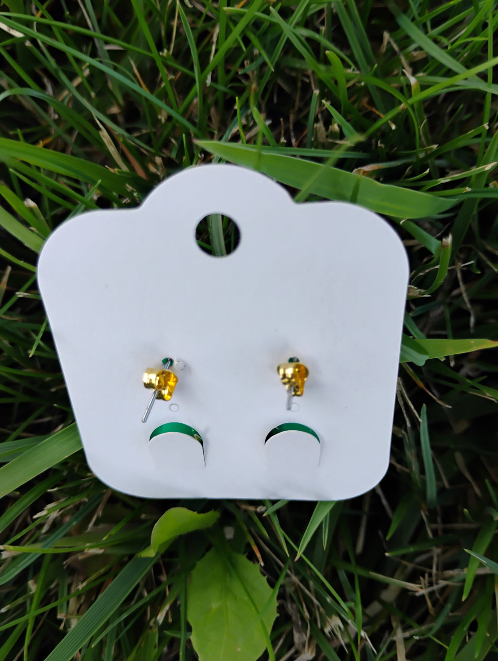 Boucles d'oreilles goutte · Éclat iridescent · 7 couleurs · 3 cm