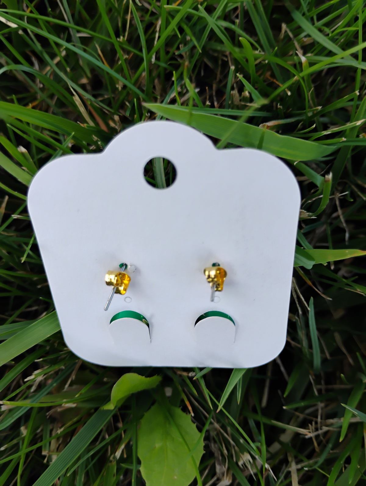 Boucles d'oreilles goutte · Éclat iridescent · 7 couleurs · 3 cm