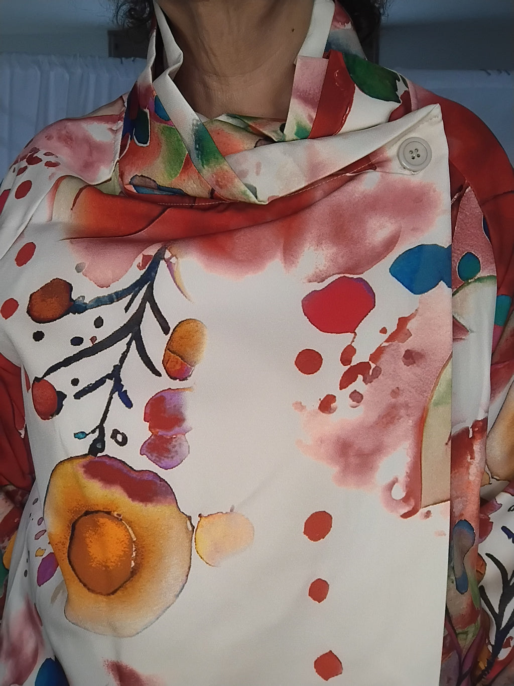 Veste déstructurée multicolore - Taille 46 à 50
