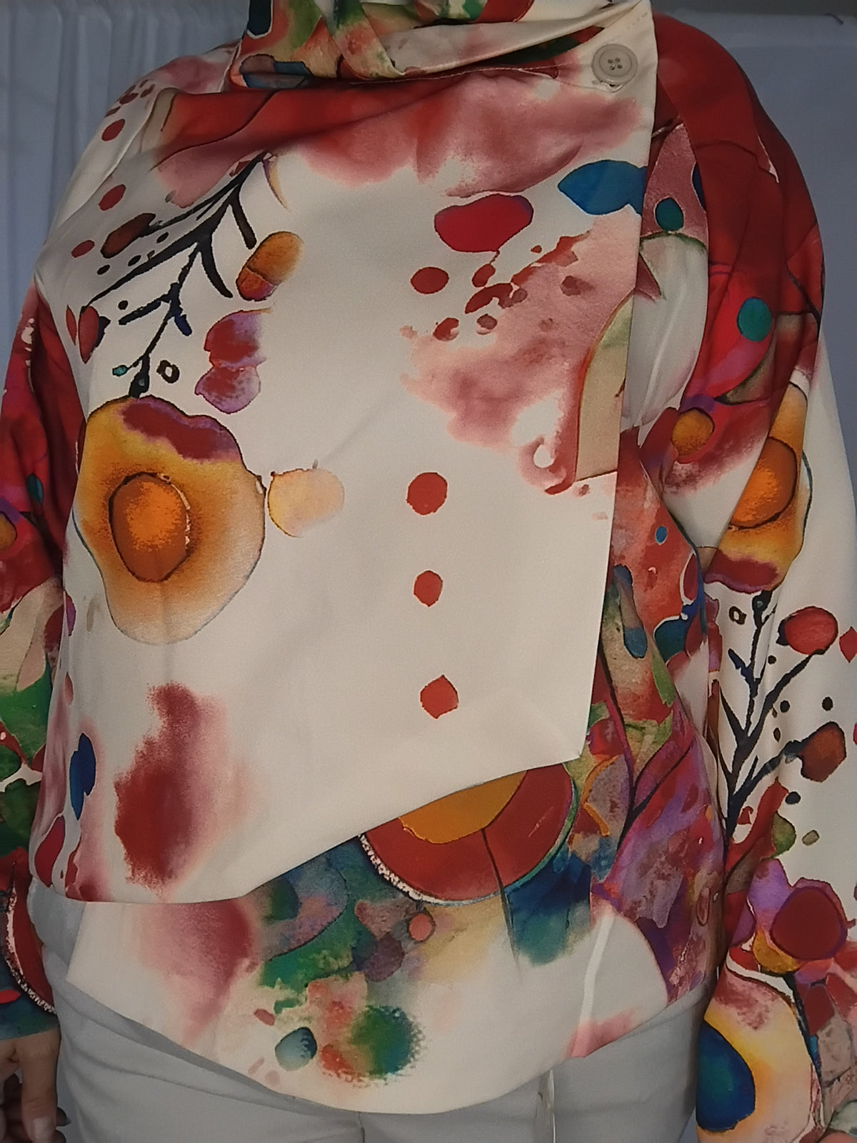 Veste déstructurée multicolore - Taille 46 à 50