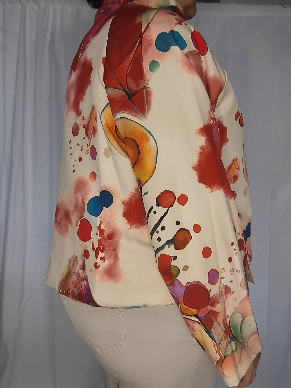 Veste déstructurée multicolore - Taille 46 à 50