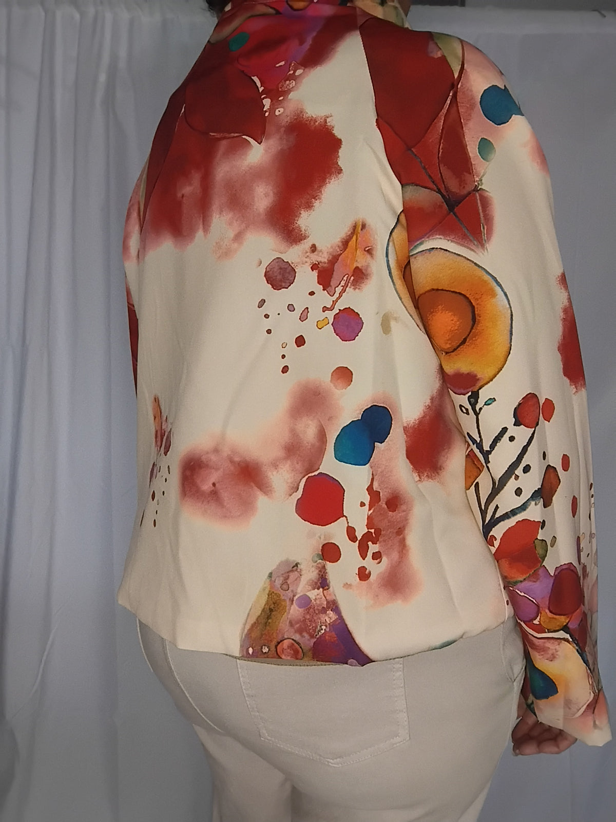 Veste déstructurée multicolore - Taille 46 à 50