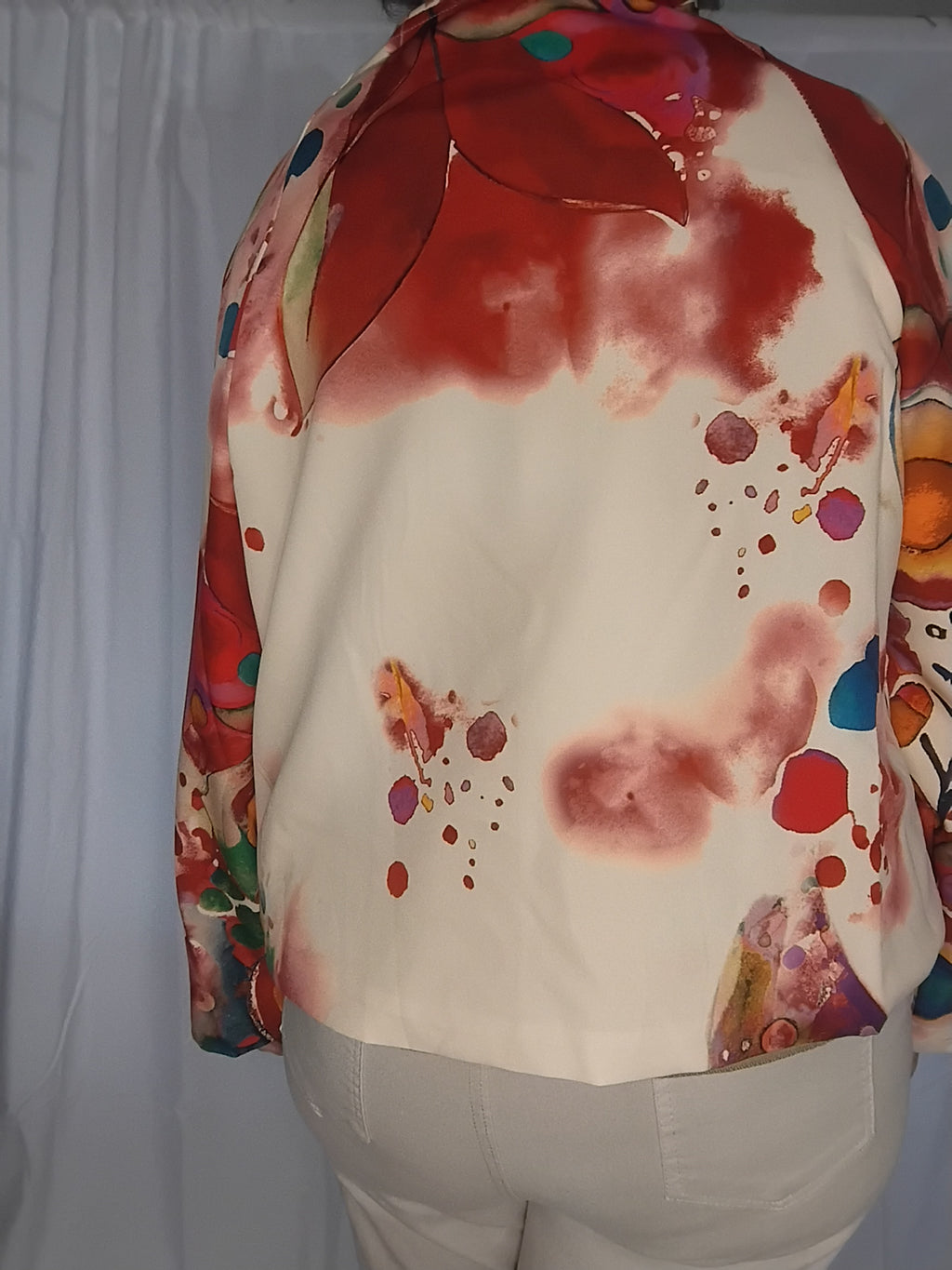 Veste déstructurée multicolore - Taille 46 à 50