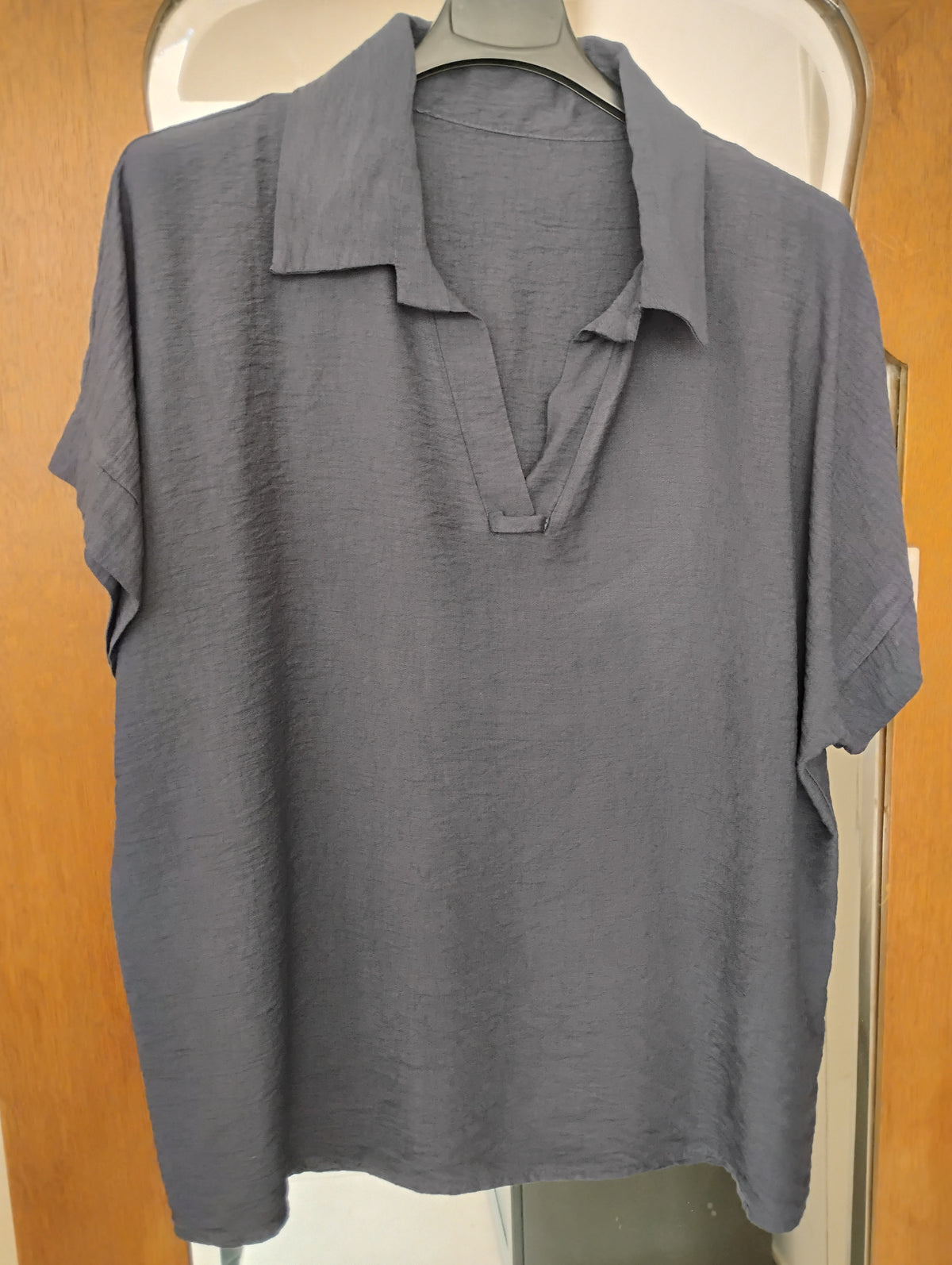 Blouse chemisier en viscose - foulard offert - T44/46