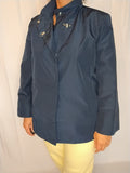 Veste de pluie bleu marine grande taille - T50-52