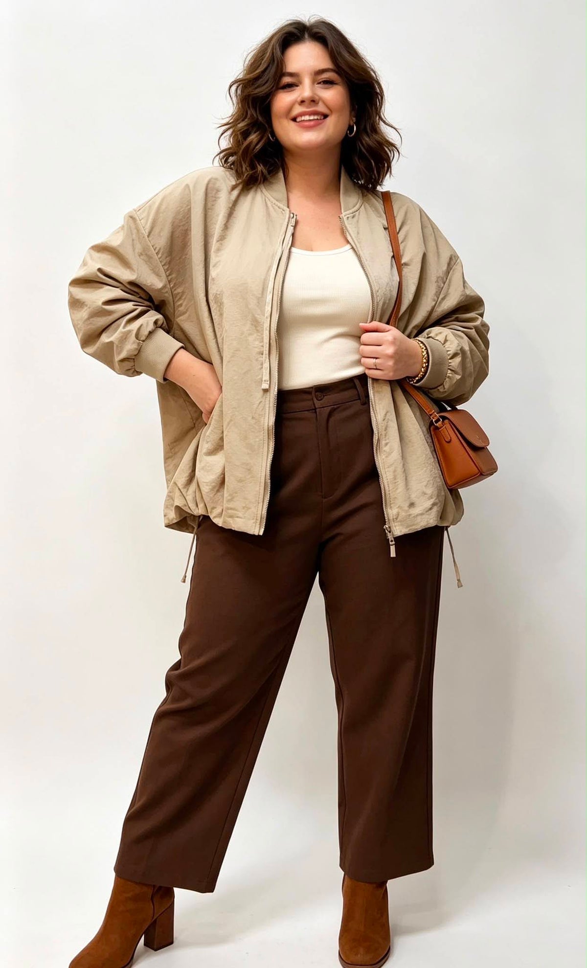 Blouson bomber brodé · Broderie florale au dos · 3 couleurs