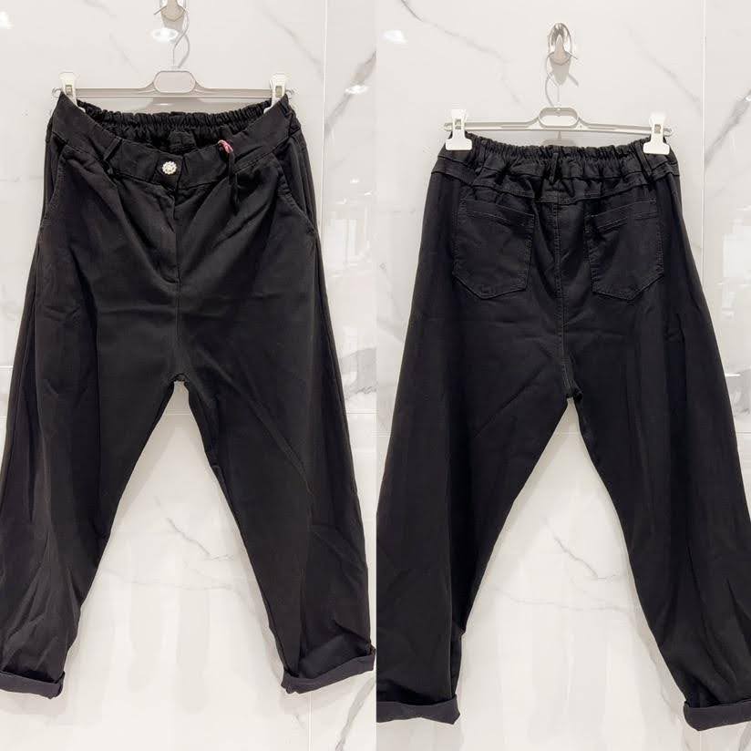Pantalon magique · TU 40-50 · Coton & Viscose extensible · 15 couleurs