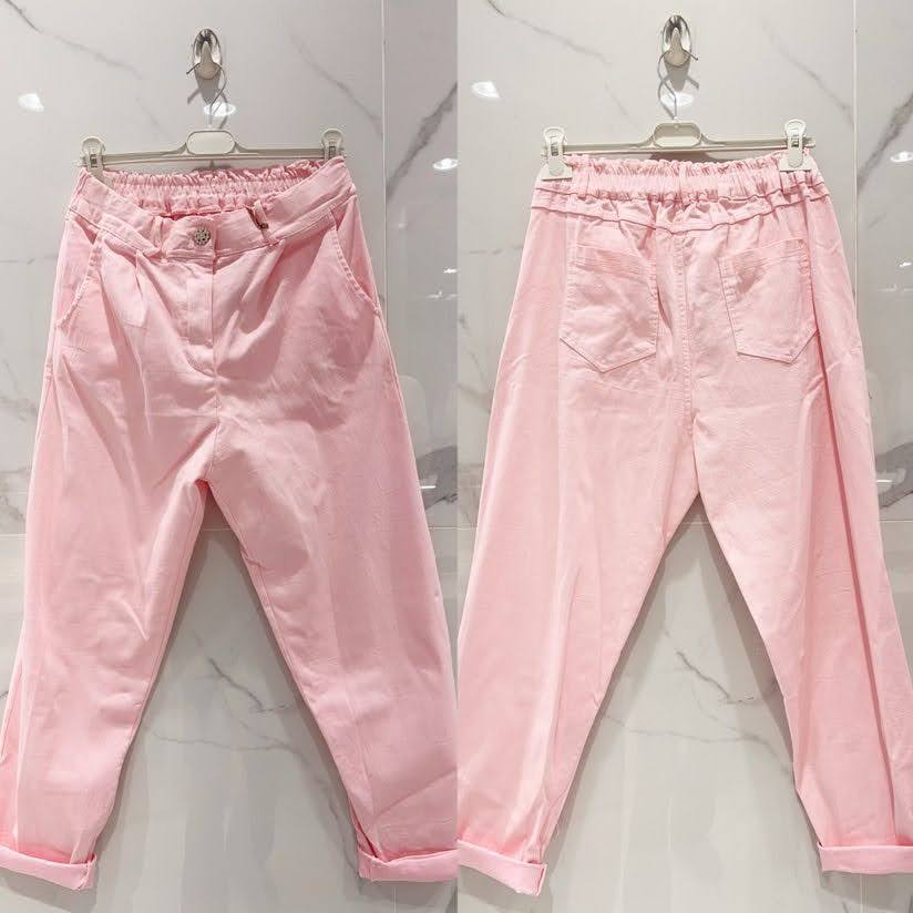 Pantalon magique · TU 40-50 · Coton & Viscose extensible · 15 couleurs