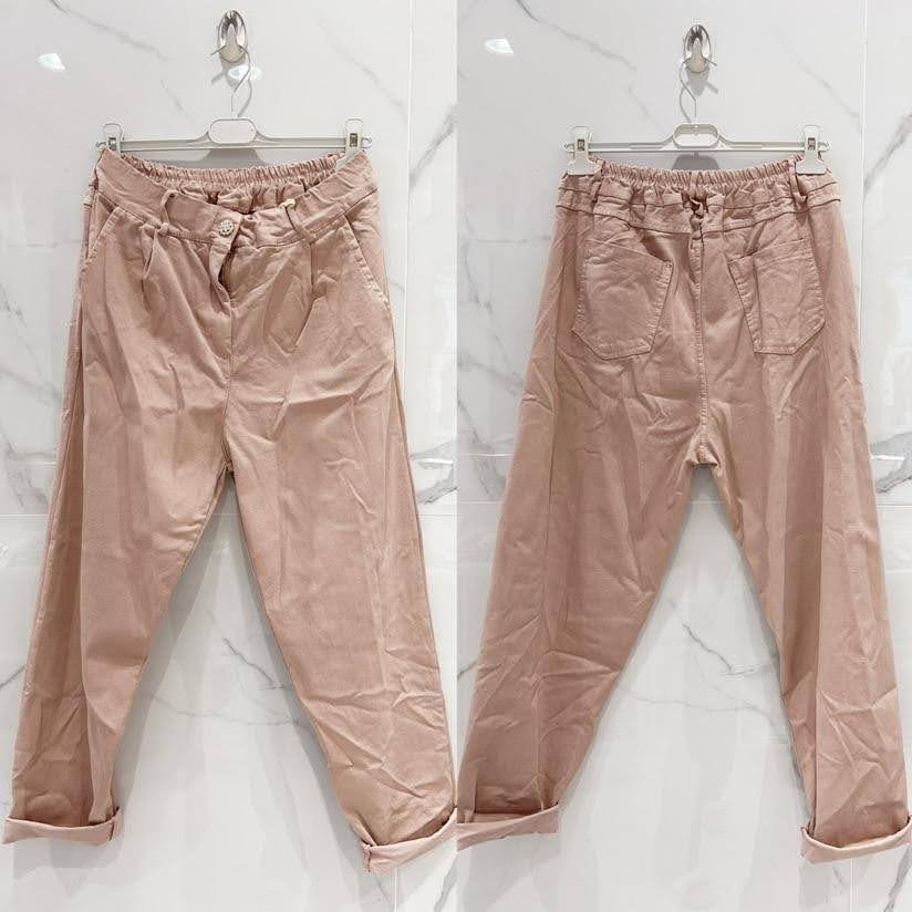 Pantalon magique · TU 40-50 · Coton & Viscose extensible · 15 couleurs