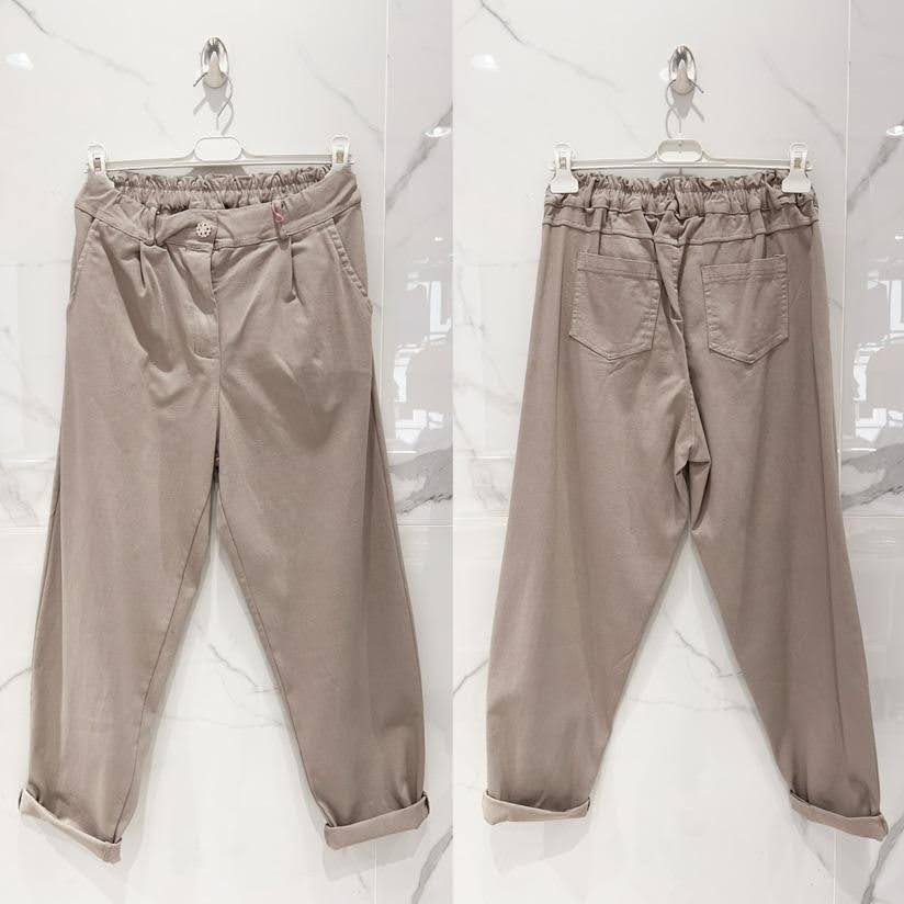 Pantalon magique · TU 40-50 · Coton & Viscose extensible · 15 couleurs